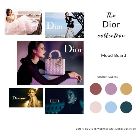 Dior color palette